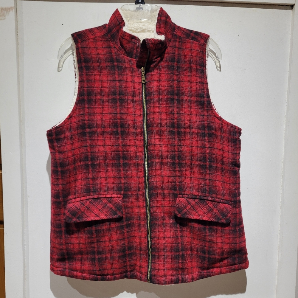 Maurices Fleece Lined Sleeveless Vest
